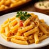 большие макароны отварные